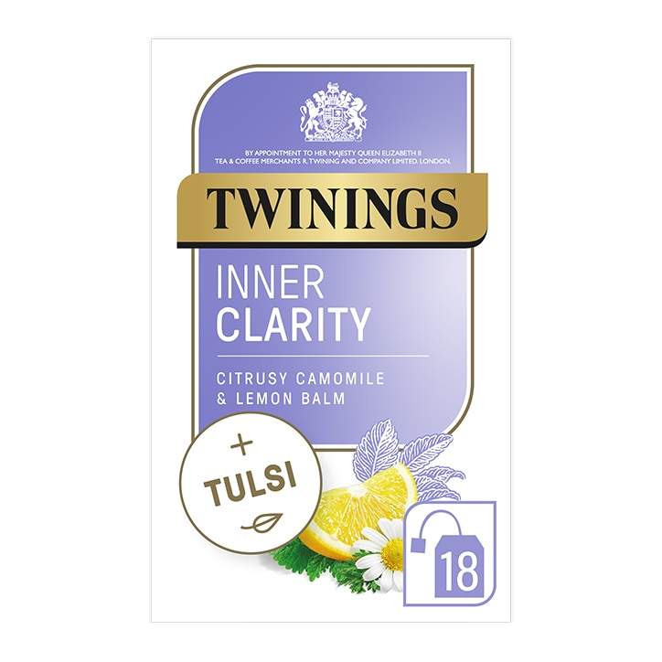 Twinings Adaptogens Inner Clarity with Lemon, Chamomile & Tulsi 18 Tea Bags
