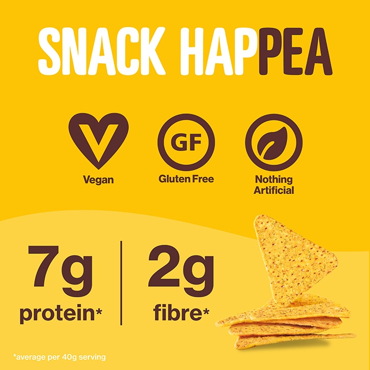 Hippeas Cheesy Nacho Vibes Chickpea Tortilla Snacks 40g image 3