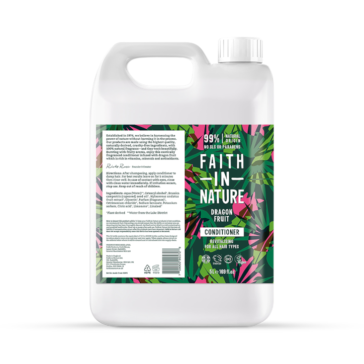 Faith in Nature Dragon Fruit Conditioner 5 Litre image 1
