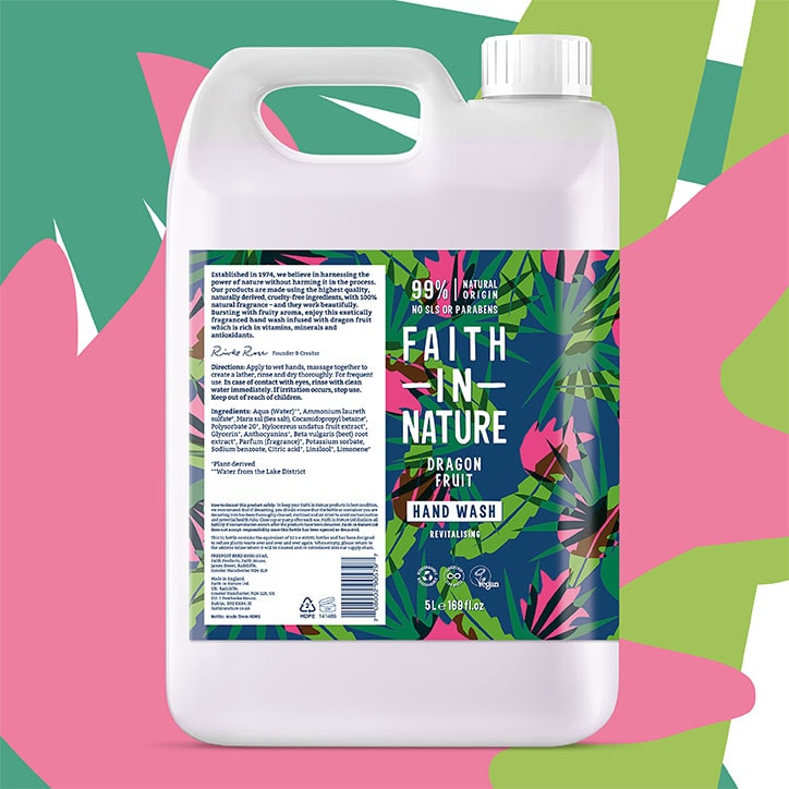 Faith in Nature Dragon Fruit Hand Wash 5 Litre-2