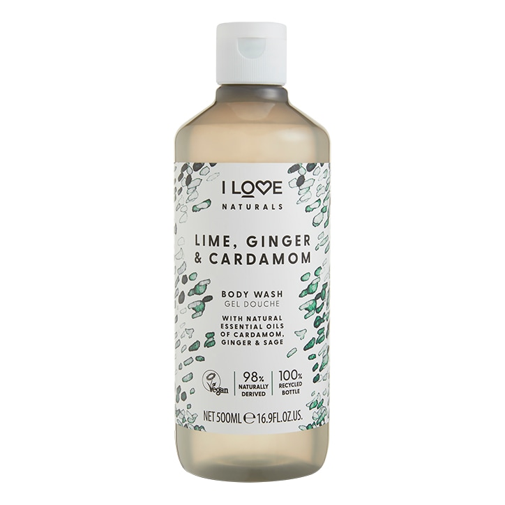 I Love Naturals Lime, Ginger & Cardamon Body Wash 500ml