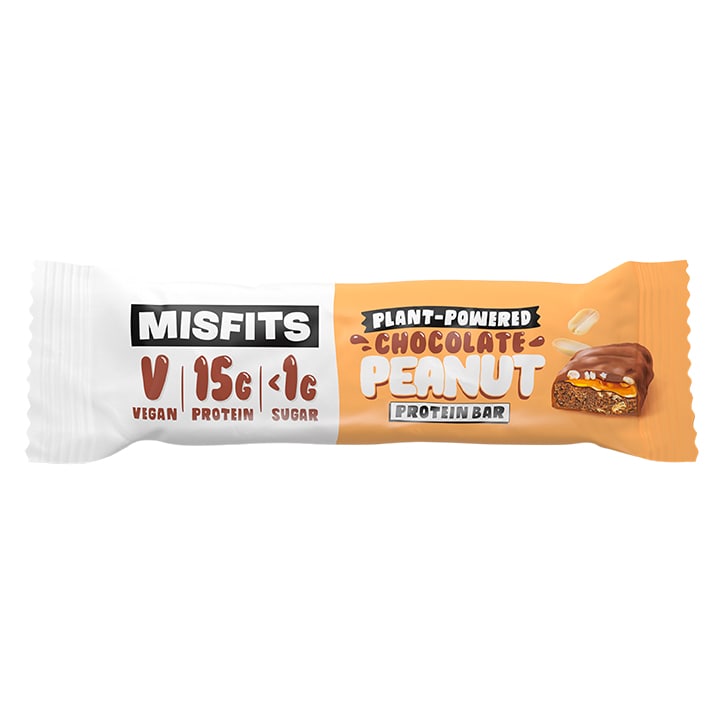 Misfits Chocolate Peanut Bar 45g