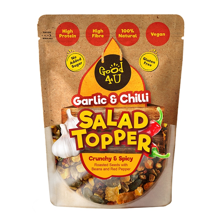 Good4U Garlic & Chilli Salad Topper 125g image 1