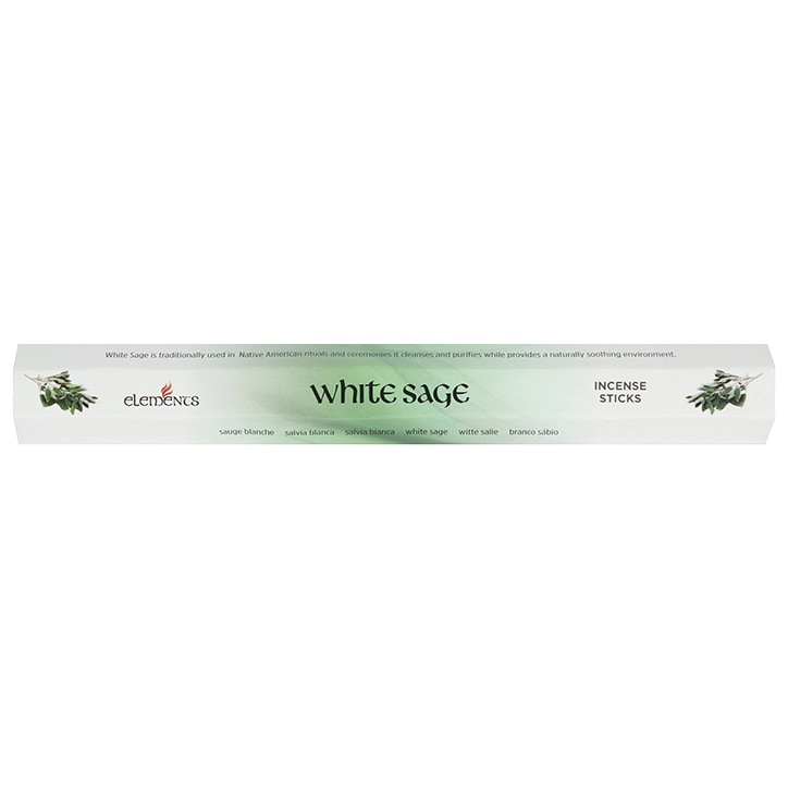 Elements White Sage 20 Incense Sticks-1