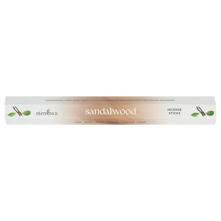Elements Sandalwood 20 Incense Sticks