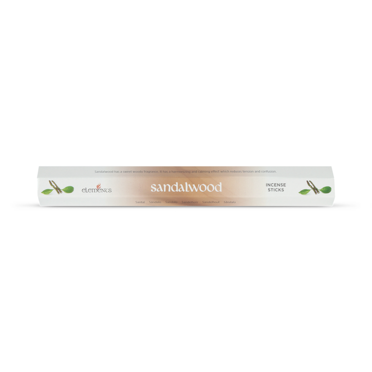 Elements Sandalwood 20 Incense Sticks image 1