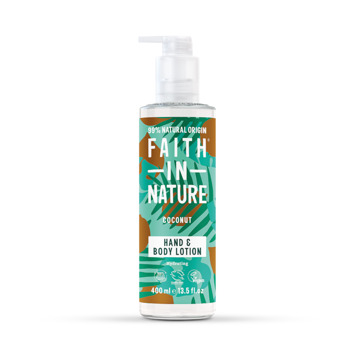Faith in Nature Coconut Hand & Body Lotion 400ml image 1