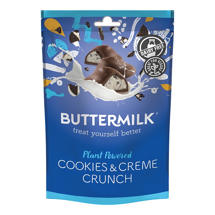 Buttermilk Plant Powered Cookies and Creme Crunch 100g image 1