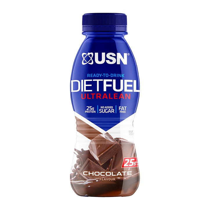USN Diet Fuel Ultralean Chocolate 330ml image 1