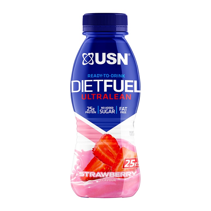 USN Diet Fuel Ultralean Strawberry 330ml