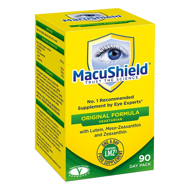 MacuShield Original Formula Vegetarian 90 Capsules image 2