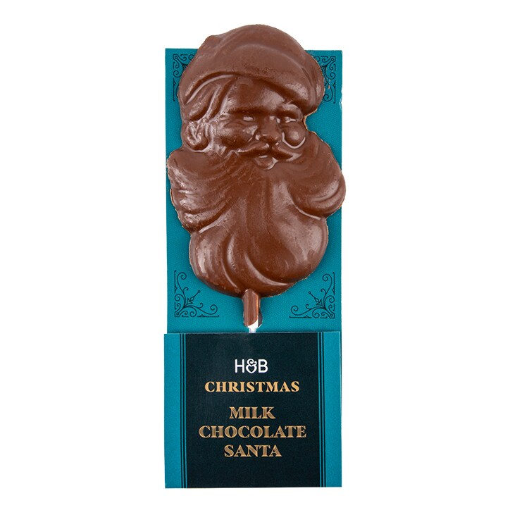 Holland & Barrett Milk Chocolate Santa 34g image 1