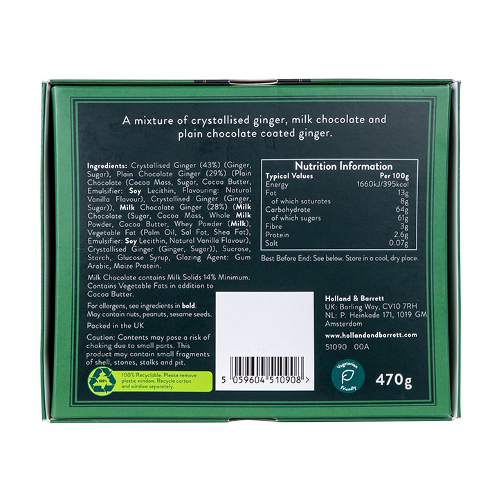 Holland & Barrett Festive Ginger Selection 470g image 2