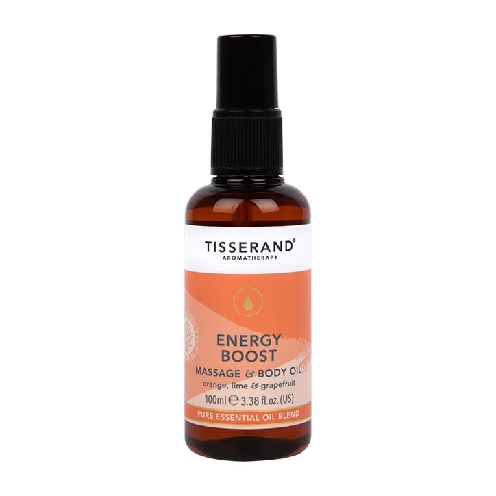 Tisserand Energy Boost Massage and Body Oil 100ml-1