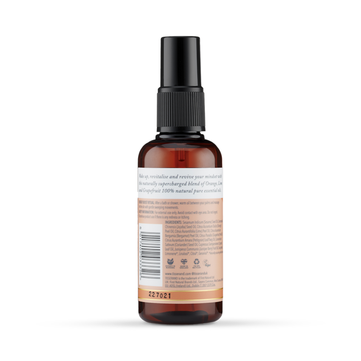 Tisserand Energy Boost Massage and Body Oil 100ml image 2