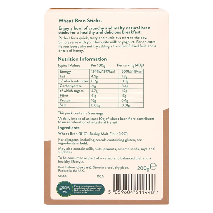 Holland & Barrett Bran Sticks 200g image 2