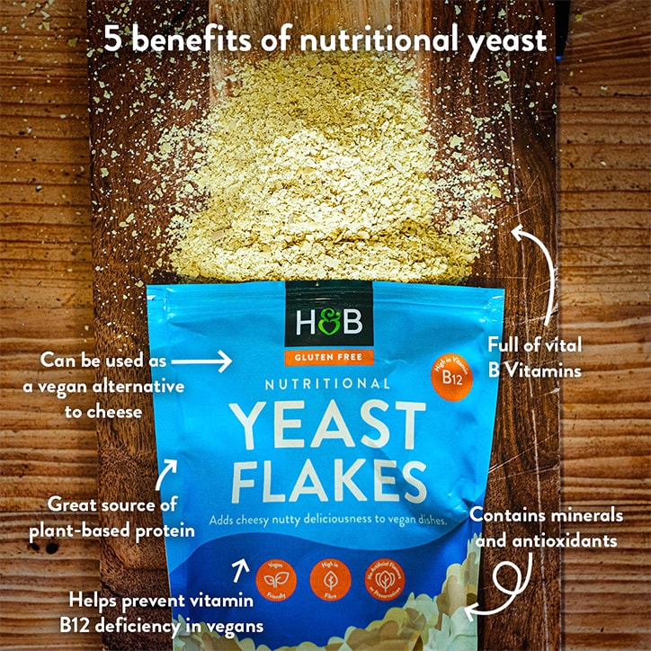 Holland & Barrett Nutritional Yeast Flakes 250g image 3