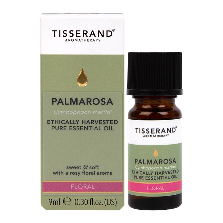 Tisserand Palmarosa Ethically Harvested Pure Essential Oil 9ml-1