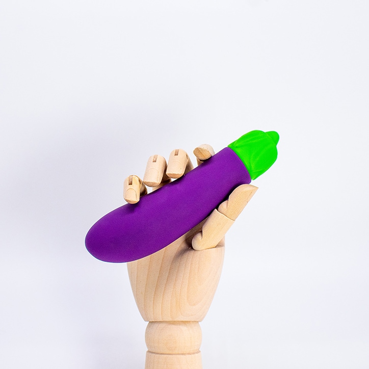 Vegan Toys Eggplant Bullet Vibrator image 3