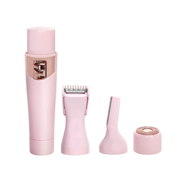 Magnitone FuzzOff 3-in-1 Rechargeable Precision Hair Trimmer - Pink-2