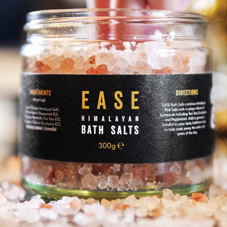 Grass & Co. EASE Himalayan Bath Salts with Tea Tree, Eucalyptus and Peppermint 300g image 4