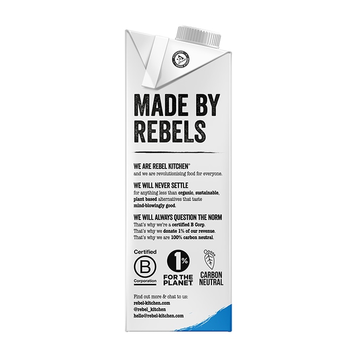 Rebel Kitchen 100% Dairy Free Whole Mylk 1L image 3