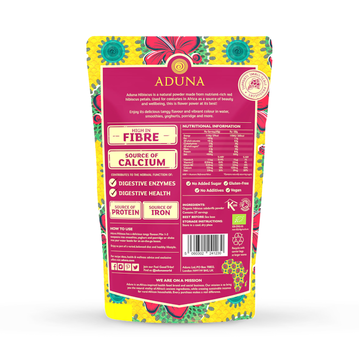 Aduna Hibiscus Superfood Powder 275g image 2