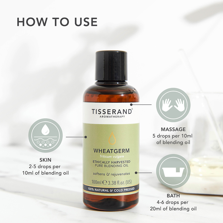Tisserand Wheatgerm Blending Oil 100ml image 3