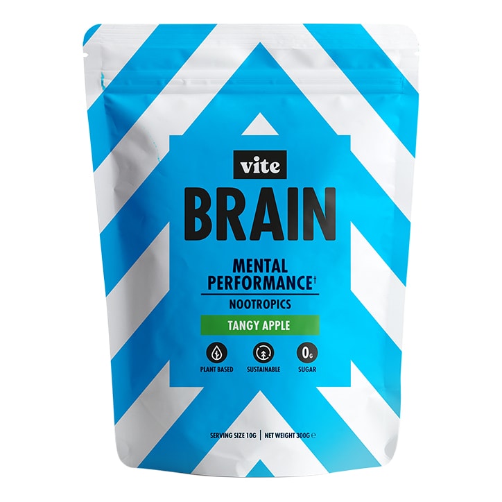 Vite Brain Drink Mental Performance Tangy Apple 300g-1