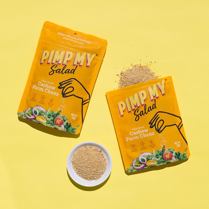 Pimp My Salad Cashew Parm Cheez Recyclable Value Pack 150g image 4