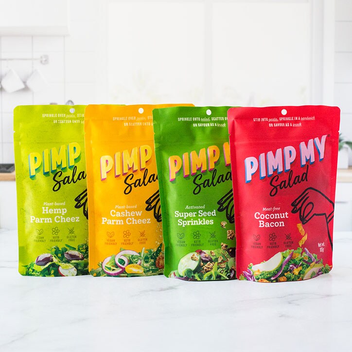Pimp My Salad Cashew Parm Cheez Recyclable Value Pack 150g image 5