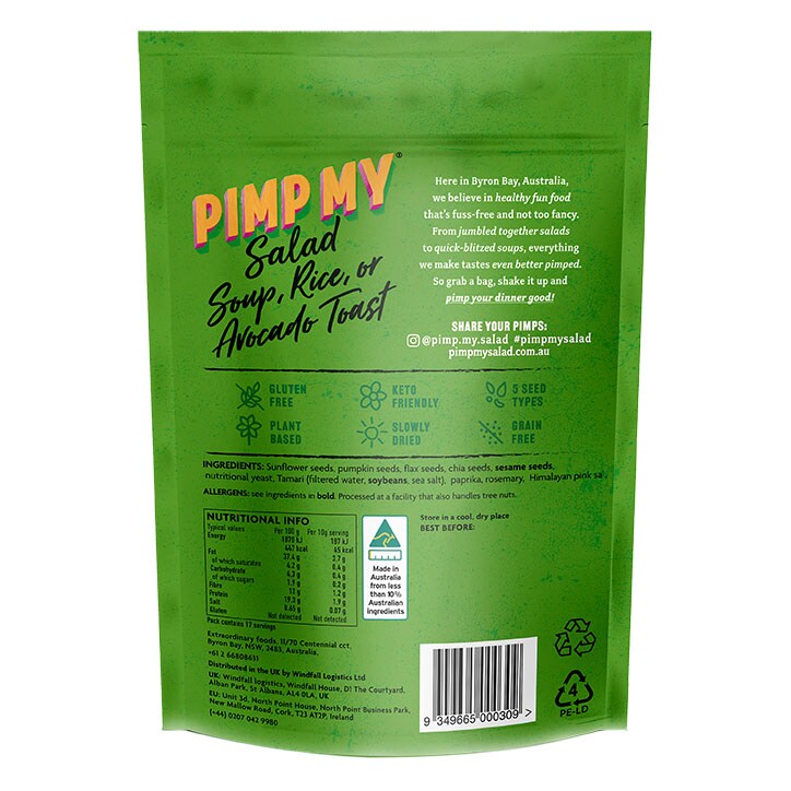 Pimp My Salad Super Seeds Recycable Value Pack 170g