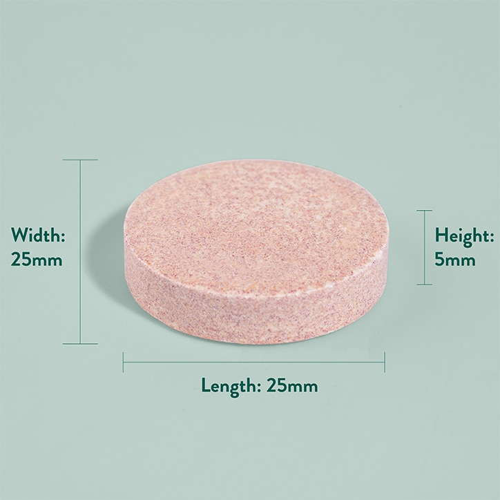 Holland & Barrett High Strength Vit B Complex Effervescent Blackcurrant Flavour 20 Tablets image 3