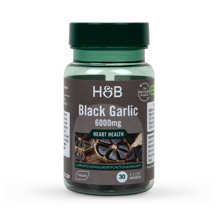 Holland & Barrett Black Garlic 6000mg 30 Capsules