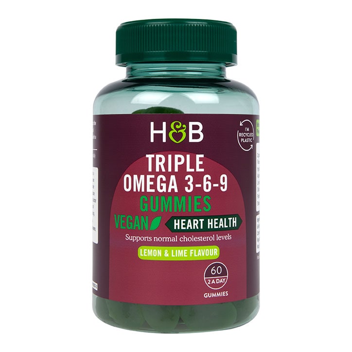 Holland & Barrett Vegan Triple Omega 3-6-9 Oil 60 Gummies image 1