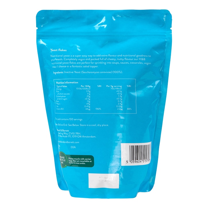 Holland & Barrett Yeast Flakes 500g image 2