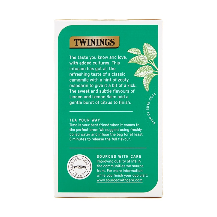 Twinings Bioblends Camomile & Linden 18 Tea Bags image 3