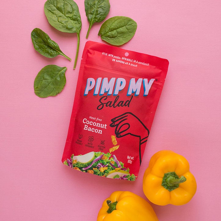 Pimp My Salad Coconut Bacon Recyclable Value Pack 105g