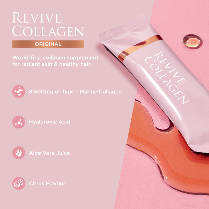 Revive Collagen Premium Liquid Marine Collagen Drink 8,500mgs 14 Sachets image 3