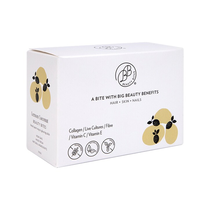 Krumbled Foods Beauty Bites Lemon Coconut Flavour 7 x 32g image 1