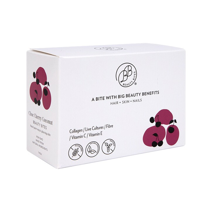 Krumbled Foods Beauty Bites Chocolate Cherry Coconut Flavour 7 x 32g