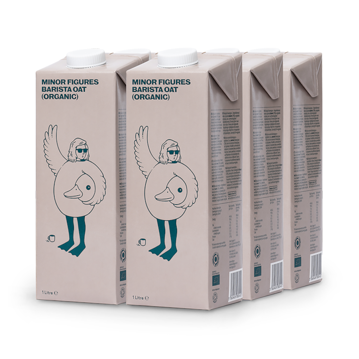 Minor Figures Organic Barista Oat M*lk 6 x 1L image 1