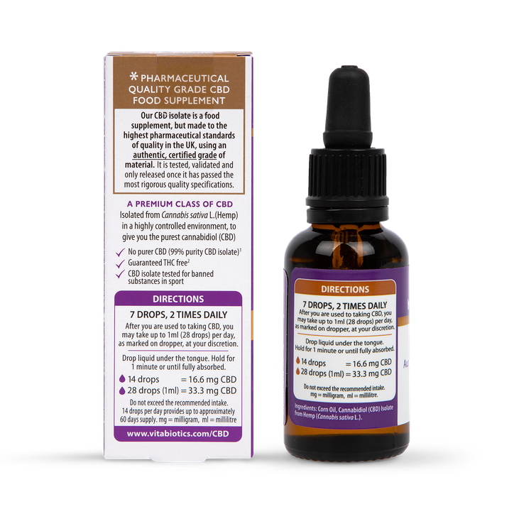 Vitabiotics Brains CBD 1000mg 30ml | H&B