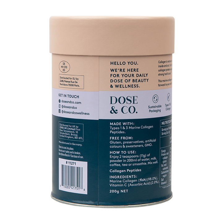 Dose & Co Marine Collagen Peptides 200g image 3