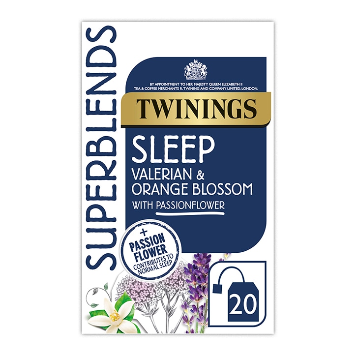 Twinings Superblends Sleep Valerian and Orange Blossom 20 Tea Bags-1