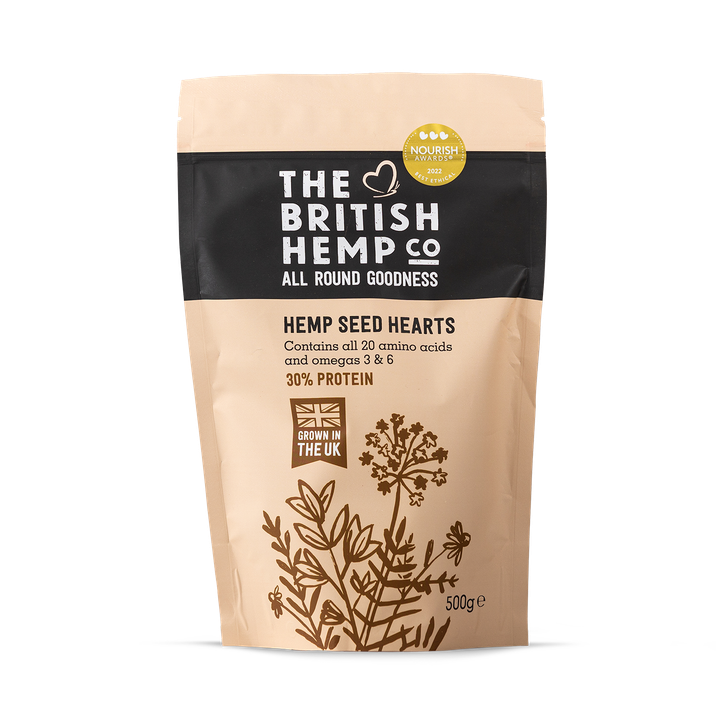 The British Hemp Co Hemp Seed Hearts 500g