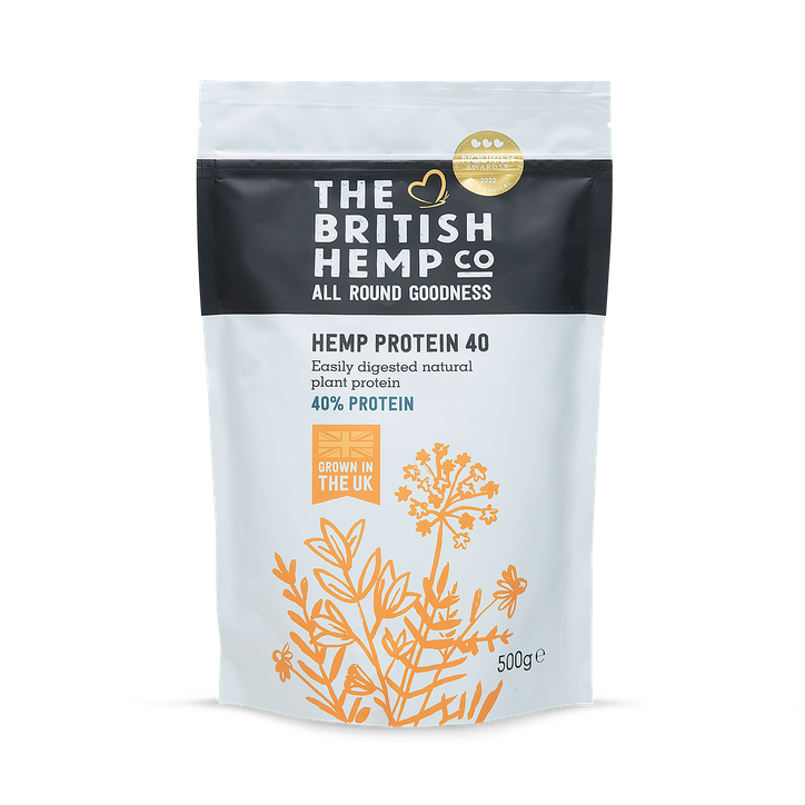 The British Hemp Co Hemp protein powder 40% 500g