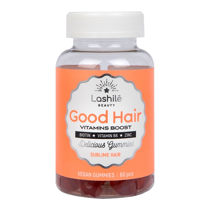 Lashilé Beauty Good Hair Vitamins Boost Sublime Hair Tutti Frutti Flavour 60 Vegan Gummies-1
