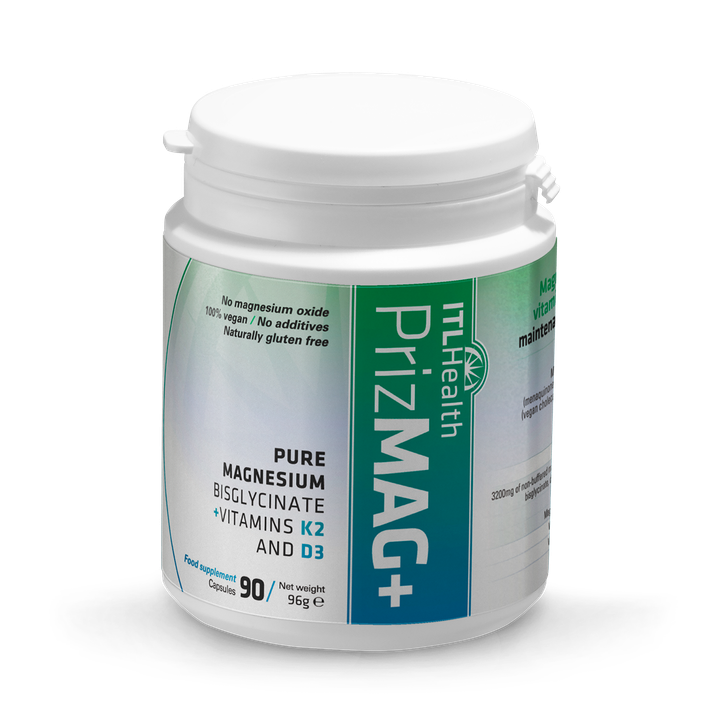 Prizmag Plus Pure Magnesium Bisglycinate 90 Capsules