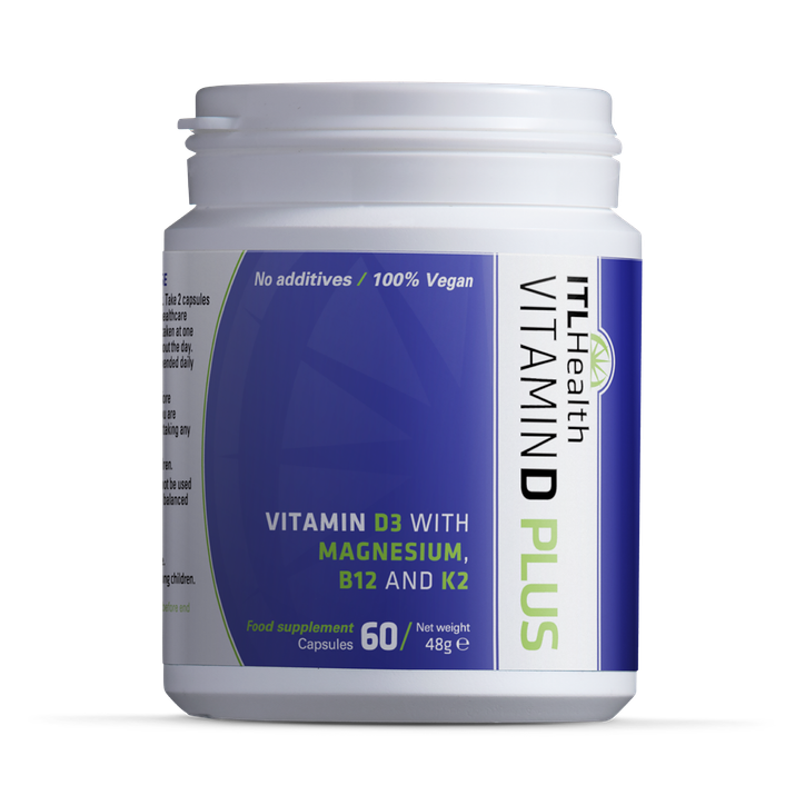 ITL Health Vitamin D Plus 60 Capsules
